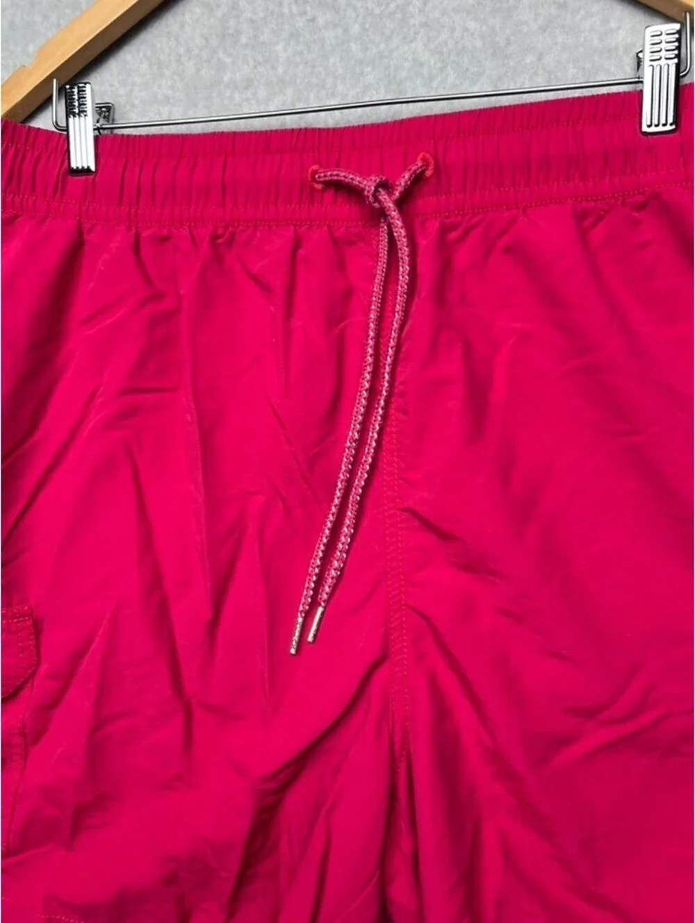 Tommy Bahama Relax Swim Trunks Mens XXL Pink Red Mesh Lined Beachwear Board Shor